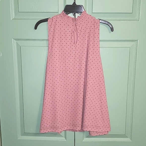 Apt. 9 Size XL - Dotted Pink Top - Picture 2 of 3